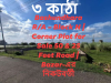 ৩ কাঠা Bashundhara R/A – Block N | Corner Plot for Sale